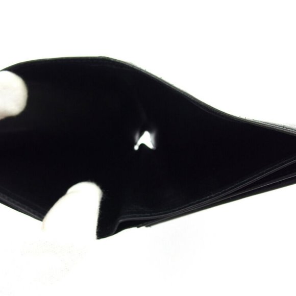 Authentic used Cartier two-fold wallet Pasha leather - Picture 7 of 8